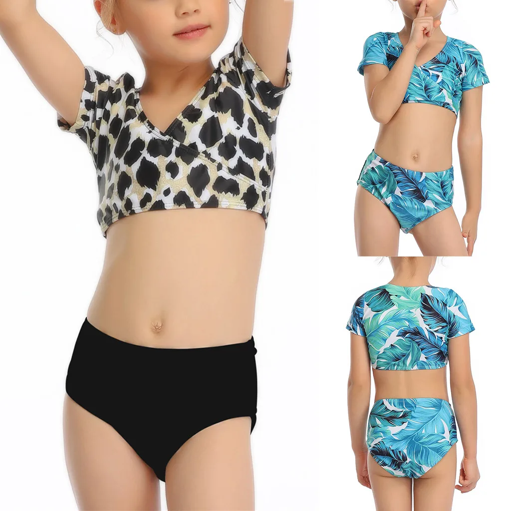 Новинка купальный костюм для родителей и детей одежда мамы дочки с принтом