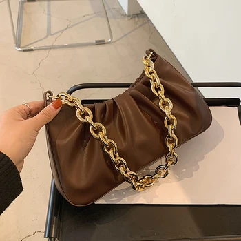 

Retro Special-Interest Design Bag Women's 2020 Popular New Fashion Stylish Good Texture Shoulder Underarm Bag Versatile Handbag