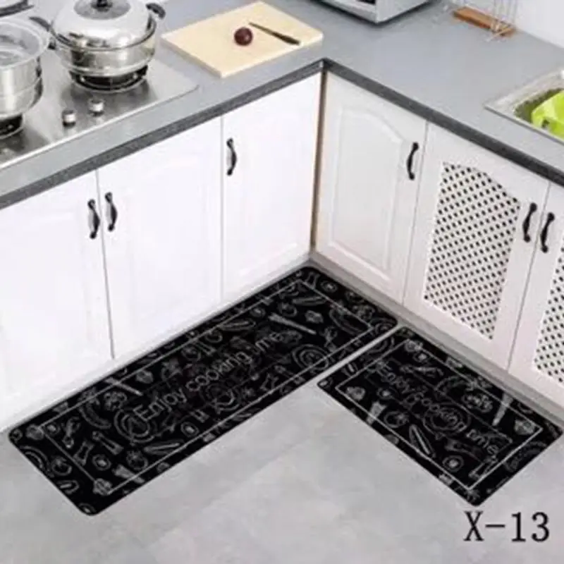 Tapete de cozinha tapete de casa tapete de porta de entrada em casa tapete absorvente quarto cozinha современный