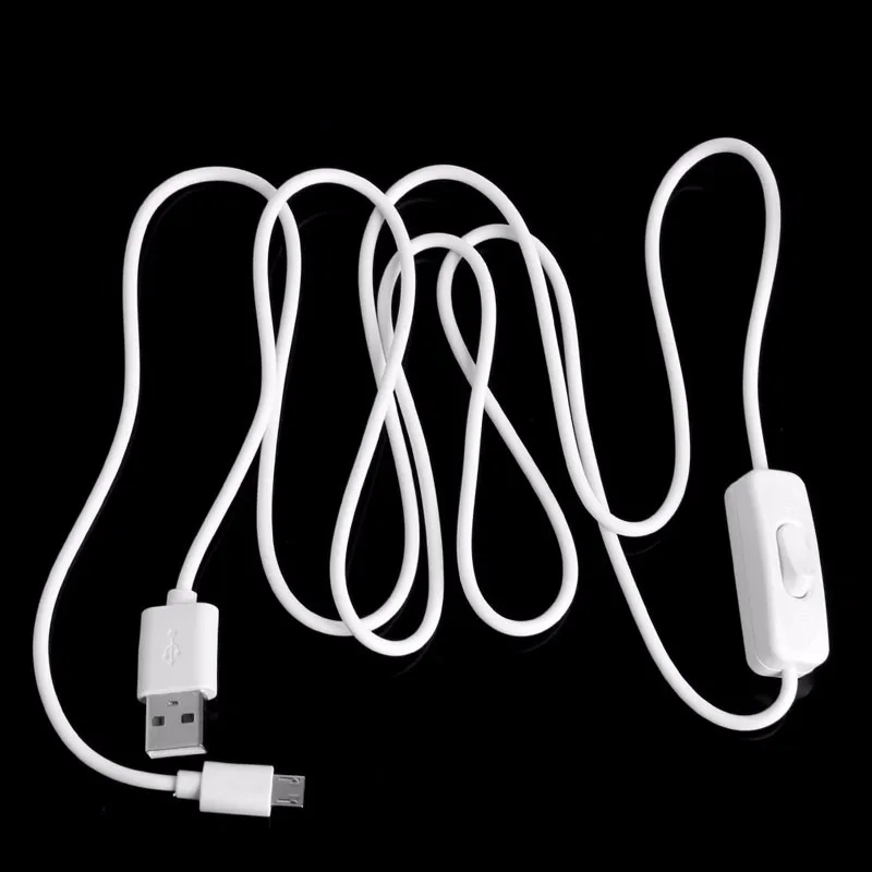 USB к Micro USB провод с переключателем питания с переключатель вкл./выкл. Для Raspberry Pi Модель B