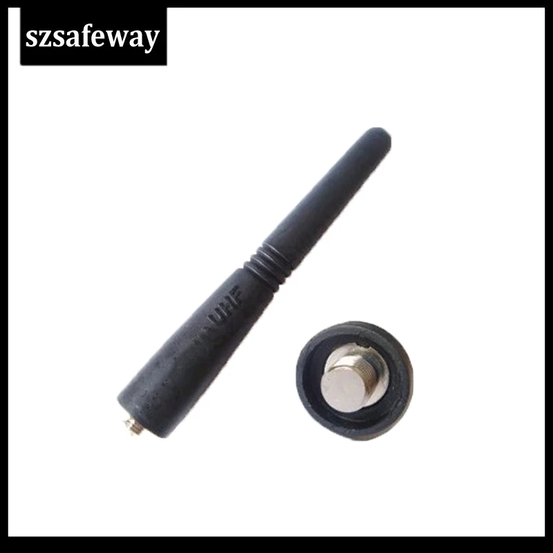 2 unids/lote UHF antena corta 400-470mhz para Motorola Radio bidireccional GP68, GP88, GP200, GP300, GP320, GP328 GP340