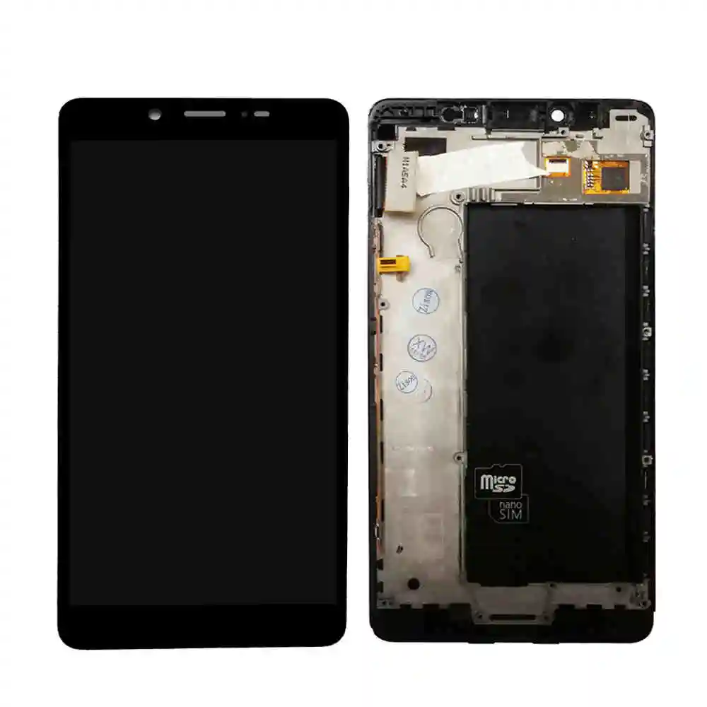 5," ЖК-дисплей с рамкой для Nokia microsoft Lumia 950, ЖК-дисплей с сенсорным сенсором, дигитайзер в сборе, Lumia 950, полный дисплей