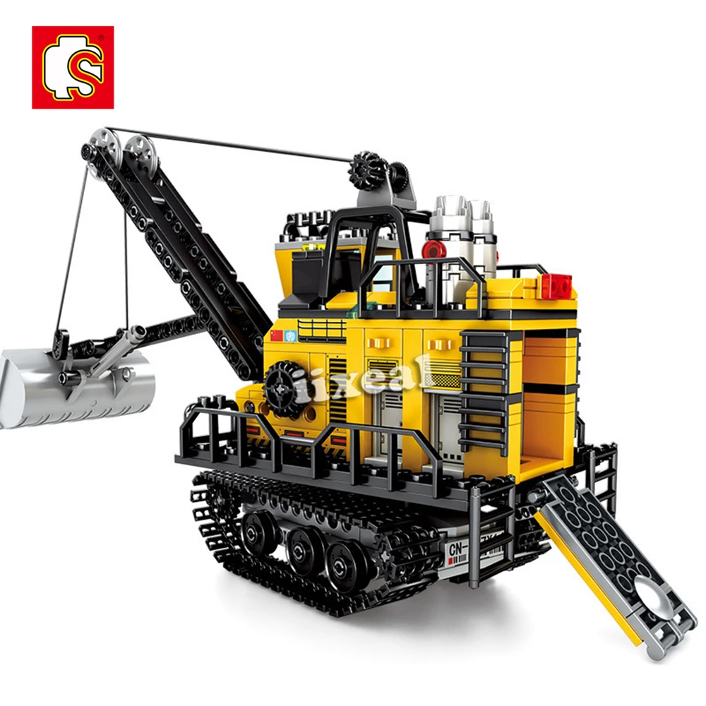 107026 SEMBO BLOCK NEW Excavator Block Building Toy for Kids Bricks Birthday Gift | Игрушки и хобби