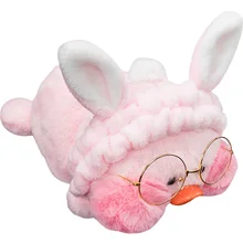 Автомобильная бумажная коробка для полотенец, индивидуальная симпатичная стеклянная коробка с подлокотником из мочи и утки, перекачивающая бумага с плюшевой машиной, универсальная мультяшная бумажная сумка для полотенец