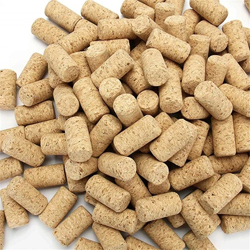 Blank Wine Corks Straight CorksWine Stoppers Reusable Functional Portable Sealing Bottle Stopper for Bottle50 pcs 100 | Дом и сад