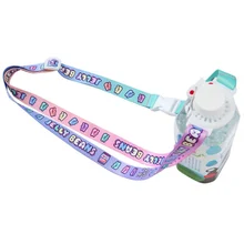 Мультяшная бутылка для воды с ремешком Регулируемая Бутылка для питья слинг универсальный держатель бутылки для воды