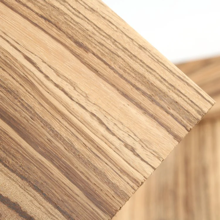 African zebra wood Knife handle material Woodwork DIY wood block 120*40*10mm