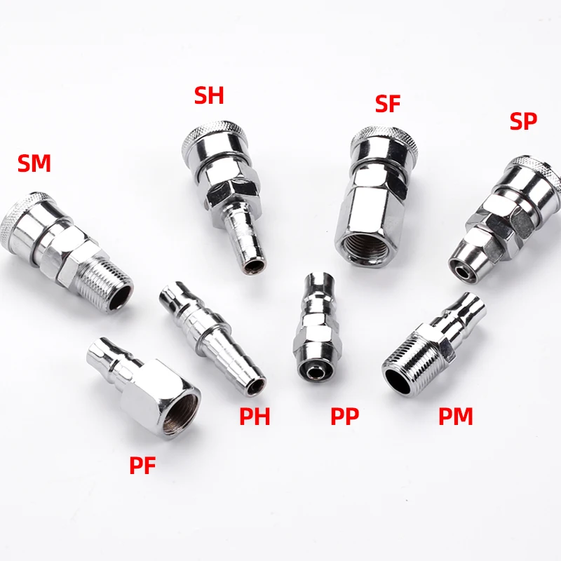 Быстроразъемные соединения для воздуха фитинг для компрессора Запчасти запасные пневматический соединитель шланга высокого аксессуары для нормализации давления SP40 PM PP SP SH-20-30