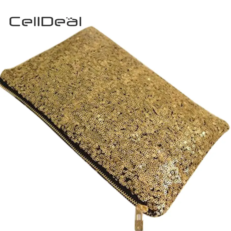CellDeal модные сумки в стиле ретро роскошный клатч с блестками вечерняя сумка