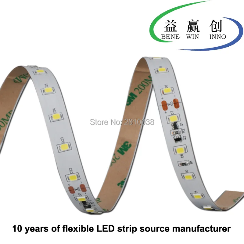 100 м/лот DC24V постоянный ток 70 светодиодов/м 2835 гибкая светодиодная лента CRI 90 Светодиодная лента 10 мм широкая Светодиодная лента 12 Вт/м Светодиодная лента