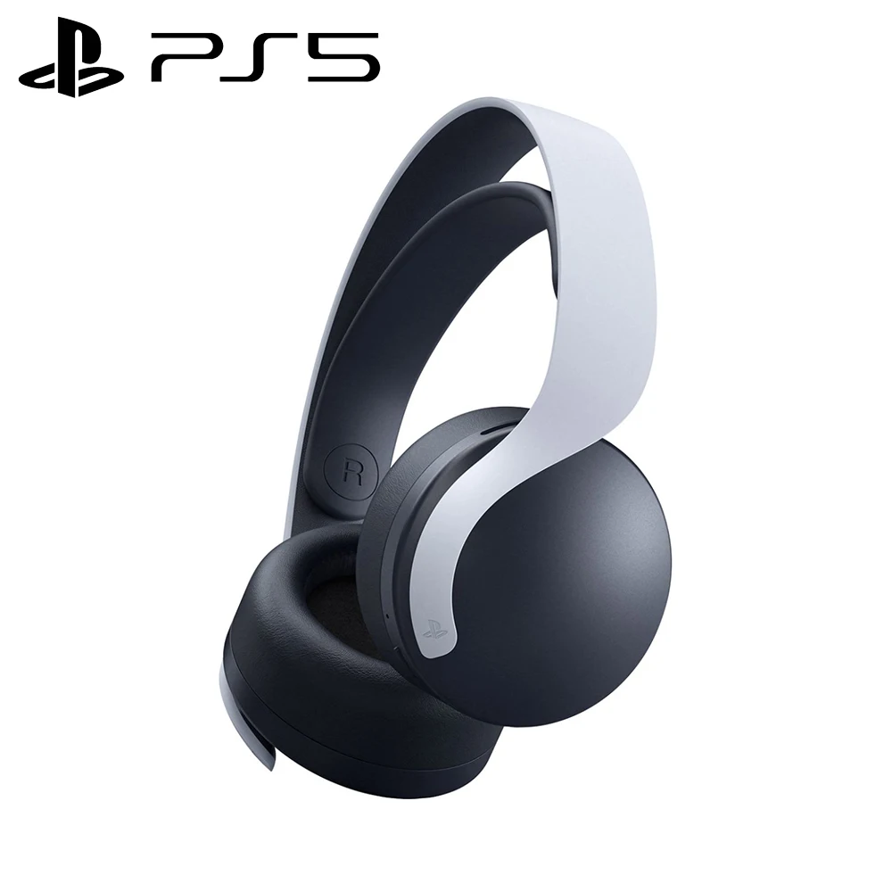 

Original Sony PlayStation Pulse 3D Wireless Headset Over the Ear Gaming Headphone With Noise Cancelling Mic For PS4 PS5