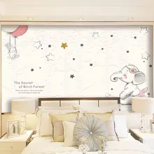 Декоративные обои современный минималистичный мультфильм детская серия фоновая стена