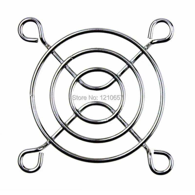 500 шт./лот Gdstime серебристая металлическая проволока защита пальцев для кулера