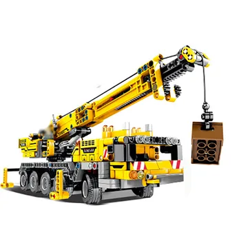 

NEW Building Block Engineering Bulldozer Crane Technic Truck MODEL Blocks City Construction Bricks Toys for kids birthday gift