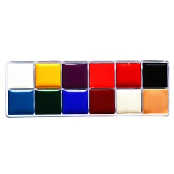 

12 Colors Face / Body Oil Paint for Party