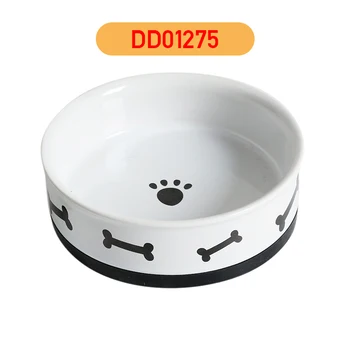 

5 models Pet Feeder Non-slip Ceramic Cat Bowls Thickened sand porcelain bowl for Small to Medium Dogs and Cats Pet Supplies