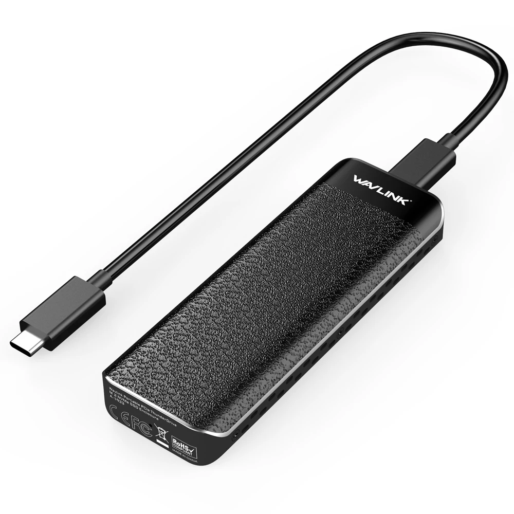 Wavlink USB 3,1 Gen 2 в NVMe корпус USB-C M.2 Mkey NVMe корпус с высокой скоростью до 10 Гбит/с для microsoft Windows и Mac OS