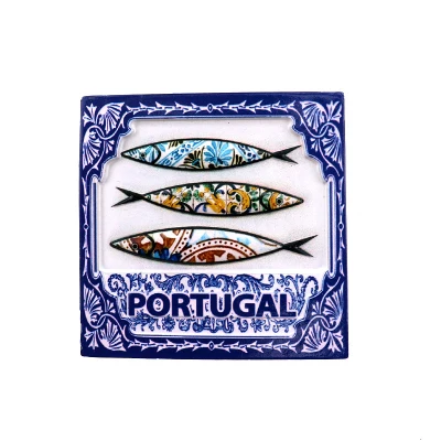 Португалия Фатима страна город магнит на холодильник сувенир подарок пейзаж из путешествия резина, магнит на холодильник для украшения дома - Цвет: 6