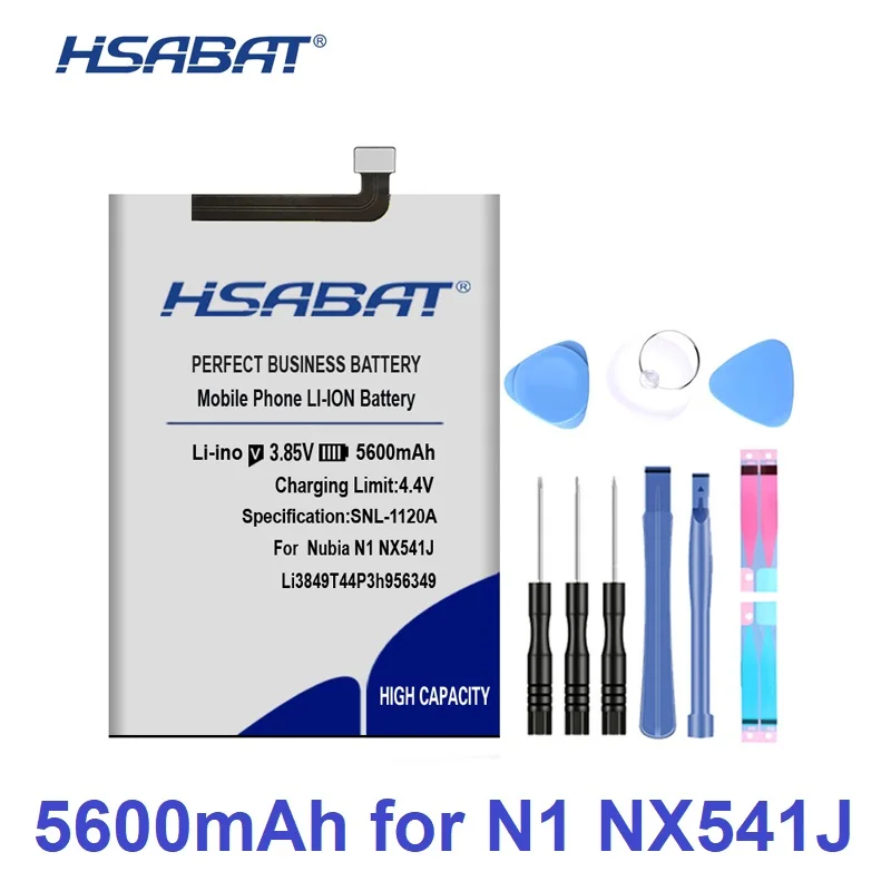 HSABAT 5600 мАч Li3849T44P3h956349 батарея для zte Nubia N1 NX541J