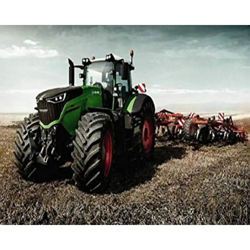 CHENISTORY 40x50cm Diamond Painting Tractor Farm Landscape Rhinestones 5D DIY Diamond Embroidery Car Mosaic Cross Stitch Craft K - Image 11