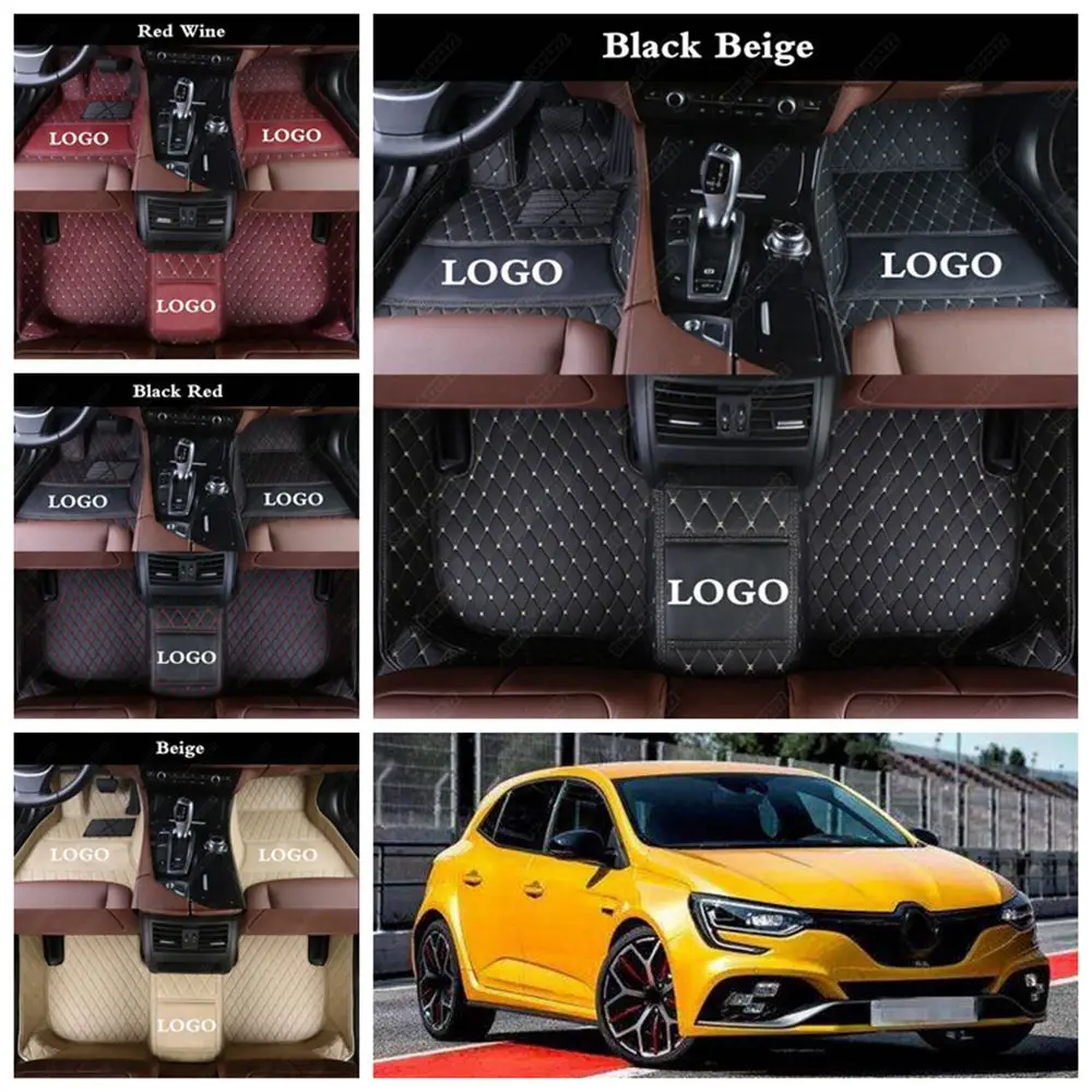 Автомобильные коврики для ног подходит для Renault Koleos Megane Лагуна широта Kadjar Duster Fluence, Scenic Captur Talisman Espace Logan