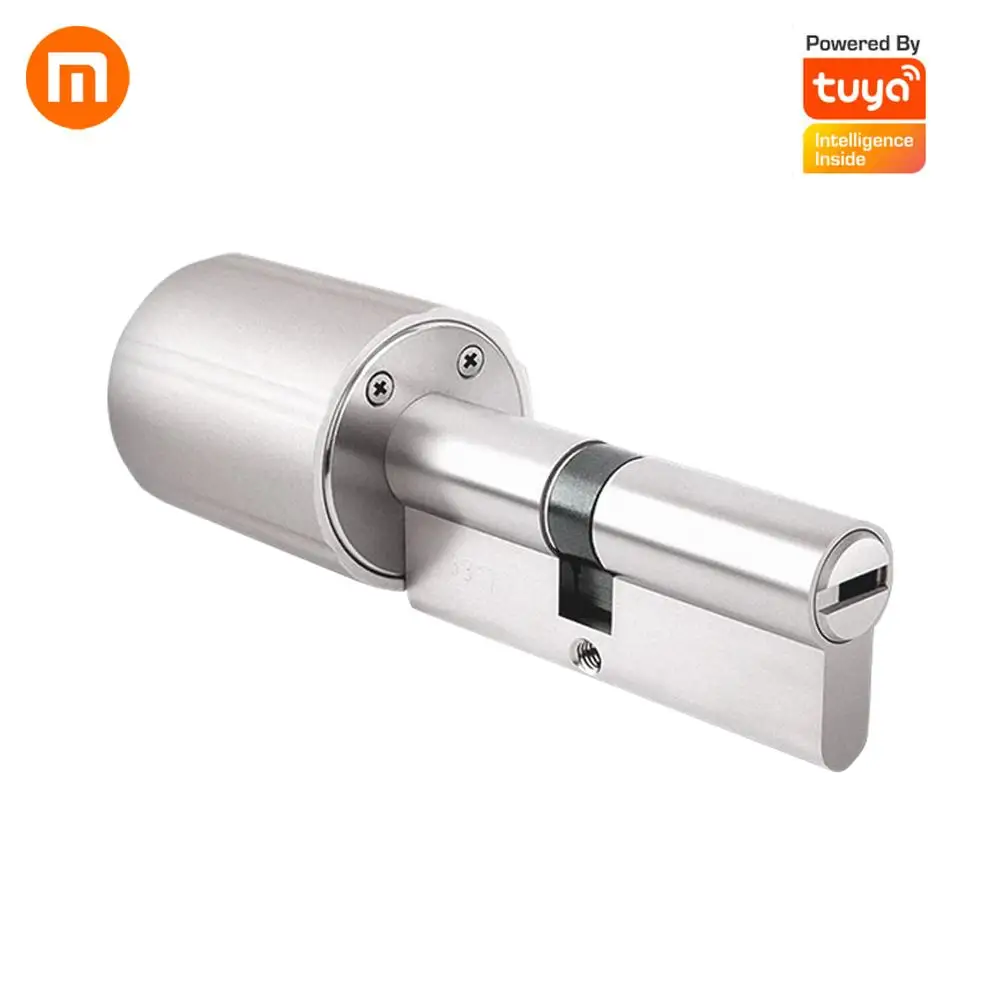 Новейший Умный Замок Xiaomi Vima Домашняя безопасность практичная Противоугонная сердцевина дверного замка с ключом 128 бит шифрование работа с приложением Tuya