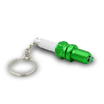 

Electric Motorcycle refitted spark plug key chain durable motorcycle supplies motorcycle accessories