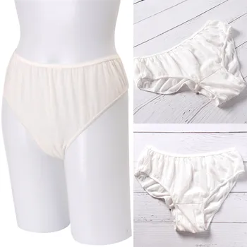 

Women Disposable Cotton Underwear Briefs Travel Tourism White Panties G String Women's Panties Intimates briefs