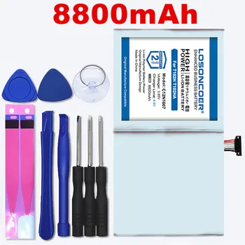 

100% Original LOSONCOER 8800mAh C12N1607 Battery For Asus Transformer MINI T103HAF T102H T102HA T103HA T103H Batteries