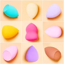 1 шт. Профессиональная мягкая нелатексная основа для макияжа косметическая пудра капли воды Тыква губки База под макияж лица Инструменты для красоты
