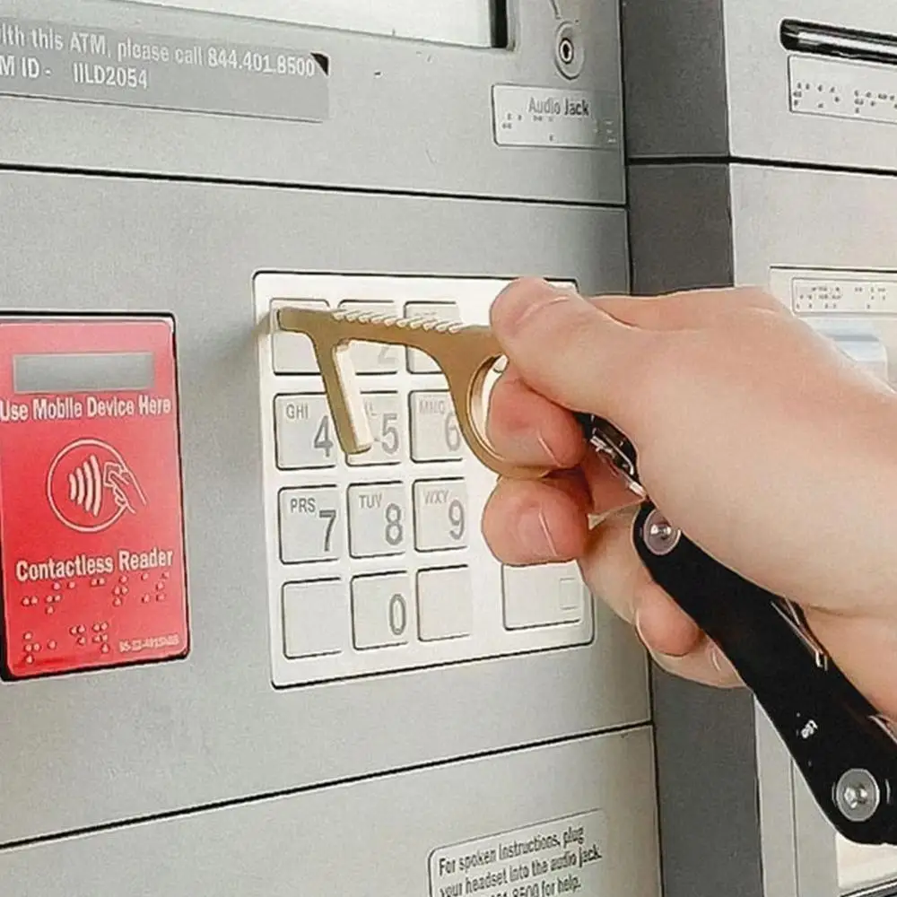Открывалка для двери EDC Прямая поставка|Брелоки| |