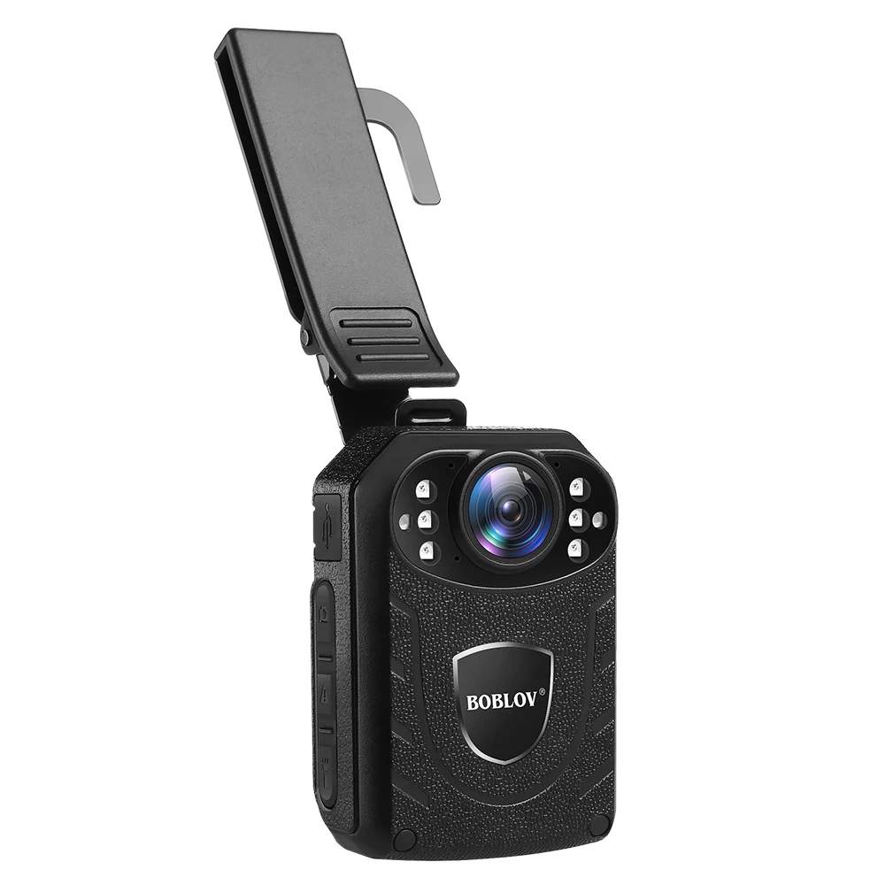 Economici Boblov KJ21 Corpo Indossato Cam HD 1296P Video Recorder Videocamera di Sicurezza Della Macchina Fotografica di IR di Visione Notturna Wearable Mini Videocamere Macchina Fotografica di Polizia cam