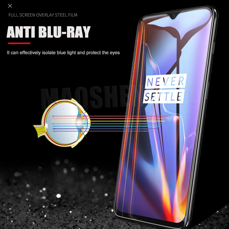 2 шт./лот полное закаленное стекло для Oneplus 8T 6 6T 7 защиты экрана 2.5D one plus 7T 6t анти
