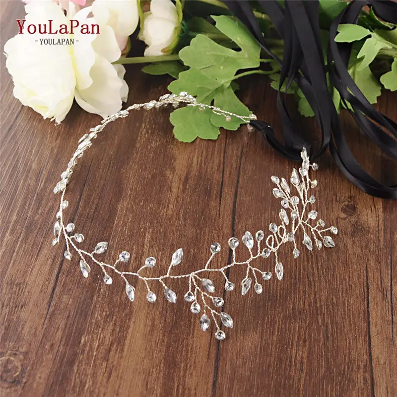 Black ribbon YouLaPan SH34 пояс невесты Стразы для невесты свадебный пояс-кушак ремни для вечернего платья Свадебные аксессуары Свадебные вечерние пояса - Цвет: Black ribbon
