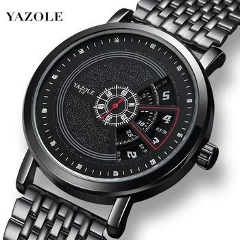 

Original Authentic Waterproof Quartz Men's Watch European and American Fashion Turntable Steel Belt Clock Personality Date Hour