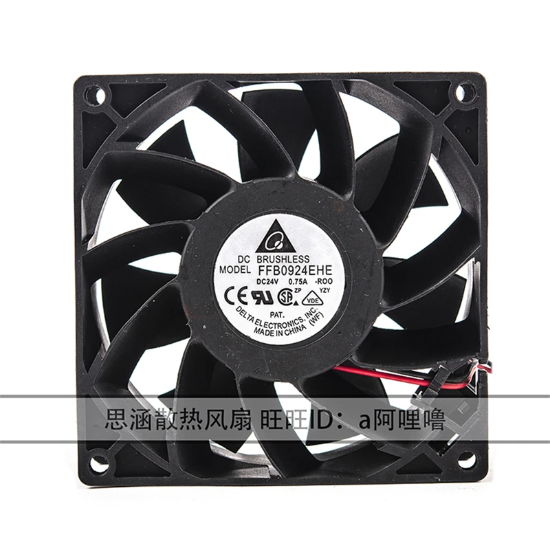 New Original Ffb0924ehe 9238 9038 Dc24v 0.75a Inverter Cooling Fan