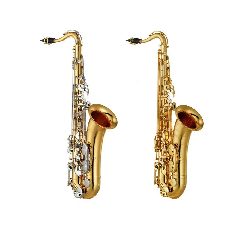 Сделано в Японии 875 тенор плоский B саксофон золотой лак Саксофон падающий E Sax