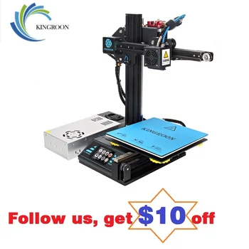 

KingRoon DIY 3D Printer KP3 Upgraded High precision 3D принтер 180*180*180mm Rigid Metal Frame Drukarka 3D Touch LCD Screen Hot