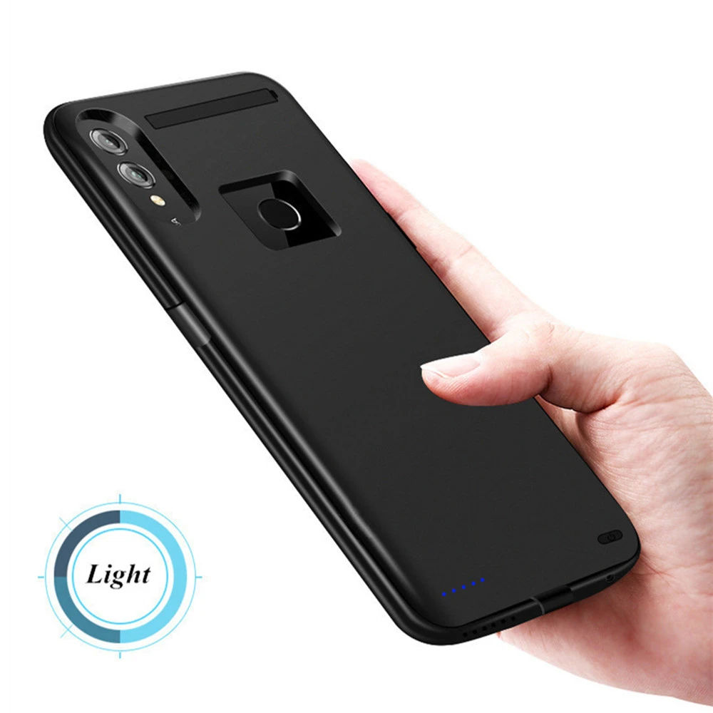 6800 мАч Расширенный чехол для аккумулятора телефона для Honor 8X запасной чехол для зарядного устройства для huawei Honor 8X Портативный чехол для внешнего аккумулятора