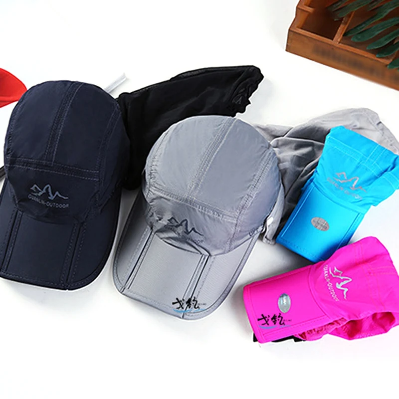 Foldable Baseball Cap Sunscreen Mask Shawl Sets Outdoor Men