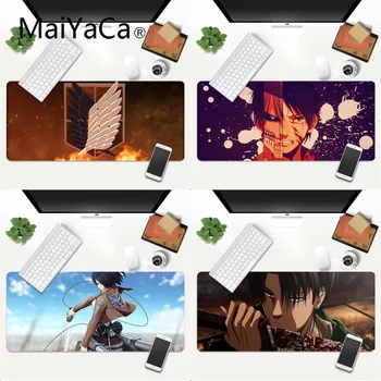 

Top Quality Attack on Titan Anime Office Mice Gamer Soft Mouse Pad Gaming Mouse Pad Large Deak Mat 700x300mm for overwatch/cs go