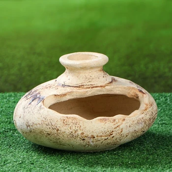 

Garden figure `` Pumpkin '' amphora, chamotte, 3.3 L