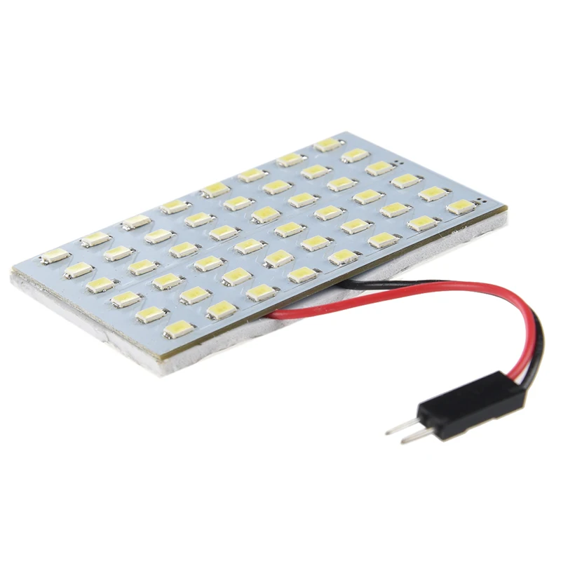 5x48 Белый SMD светодиодный панель 12V+ T10/BA9S Festoon base+ модуль от 29 до 42 мм