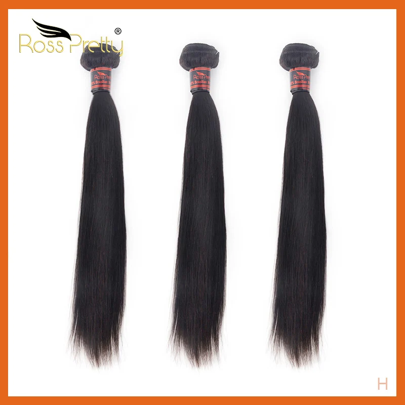 Длинные волосы от 8 до 36 дюймов Ross Pretty Remy бразильские прямые пряди человеческие в