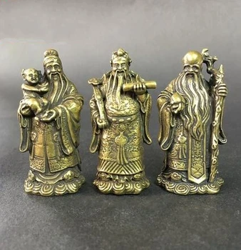 

Buddhist Statues Immortals Ornaments Fortune Longevity Pure Copper Ornaments Home Decoration Buddha Statues Copper Carving