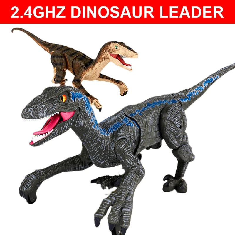 2.4g Rc Dinosaur Raptor Jurassic Remote Velociraptor Juguete 2.4g Rc Dinosaur Raptor Jurassic Remote Velociraptor Juguete