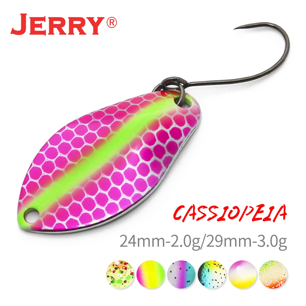 

Jerry Trout Spoon Fishing Lure Saltwater Artificial Bait With Sharp Hooks 2g 3g Bass Spoon Pecsa Tackle