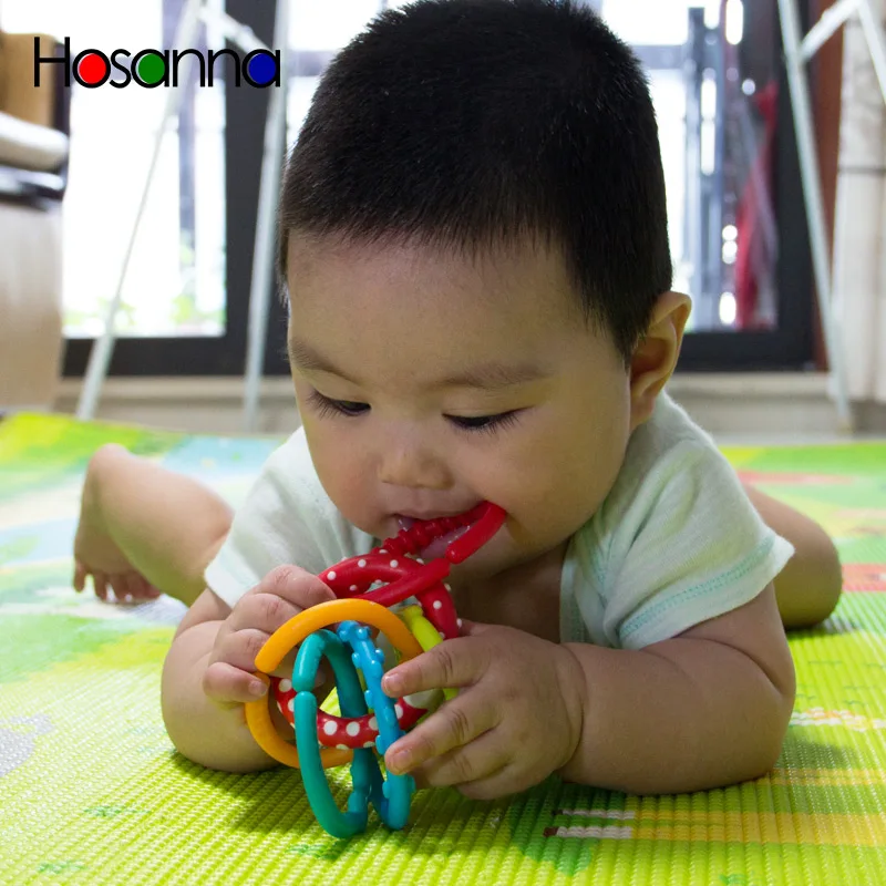 6 шт. зубчатые погремушки для детей 12 месяцев|rattle toys for babies|toys babybaby stroller |