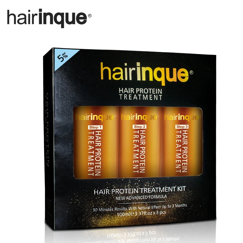 HAIRINQUE 5% Набор для кератинового лечения волос выпрямление вьющихся