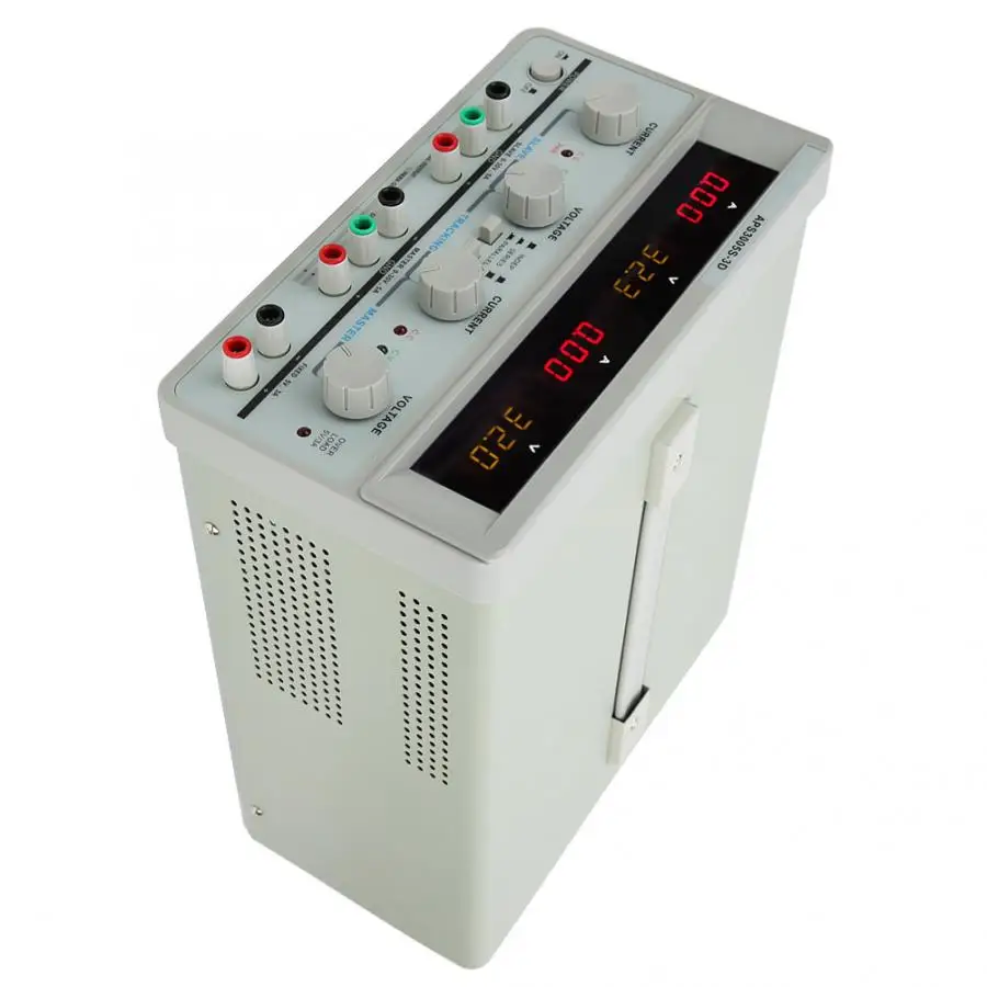 APS3005S-3D 30V 5A регулируемое двойное стабилизатор постоянного тока Питание DC регулятор линейный Питание AU 220V Температура защиты